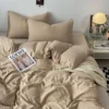 S69cd133818f14ba6a335cfc3a227d531a-2.webp Duvet Cover Simple Modern Washed Skin-friendly Comfortable Bedroom Quite Covers Household Students Textile King Queen Size Ins