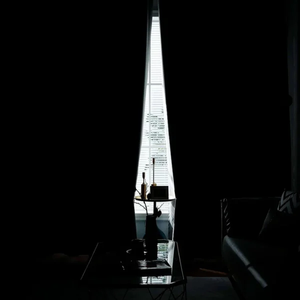 Se59cfb23517e4c0ba095ced00a0fba80c-1.webp 1pc 100% Blackout Curtain with Rod Pocket, Curtains for Living Room, Bedroom, Kitchen, Window Curtain, Drapes in Living Room