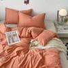 Sf320a2389f19416c8825b23ab44f4ba2B-2.webp Duvet Cover Simple Modern Washed Skin-friendly Comfortable Bedroom Quite Covers Household Students Textile King Queen Size Ins