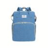 5a1d913c5e4e5209a96352f83f4c72ad.jpg Fashion Portable Folded Shoulder Mommy Bag; Multifunctional Outdoor Casual Mother Backpack, Lightweight Large Capacity Diaper and Essentials Organizer, Mommy Bagpack with, Parent Diaper Backpack Hangs, Backpack Diaper Bag, Maternity Backpack, Diaper Bag S