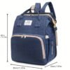 6e311bef5a4ad69d638e491449b9435f.jpg Fashion Portable Folded Shoulder Mommy Bag; Multifunctional Outdoor Casual Mother Backpack, Lightweight Large Capacity Diaper and Essentials Organizer, Mommy Bagpack with, Parent Diaper Backpack Hangs, Backpack Diaper Bag, Maternity Backpack, Diaper Bag S